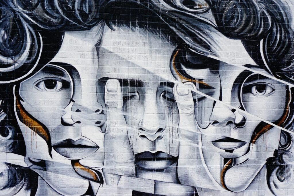 The Complete JavaScript Course black and gray graffiti wall art
