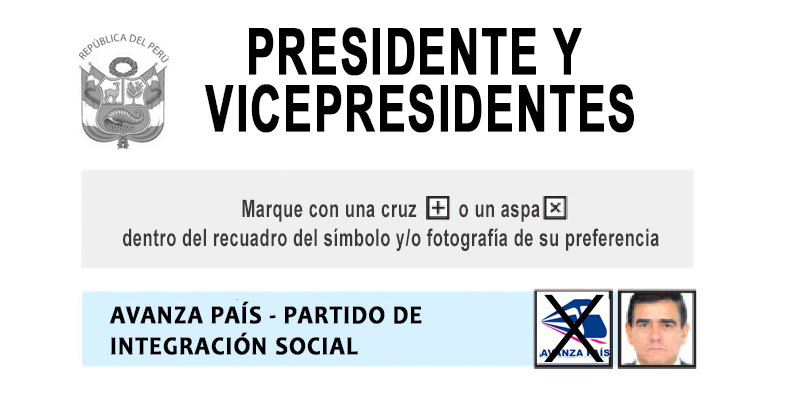 marca y vota por presidente
